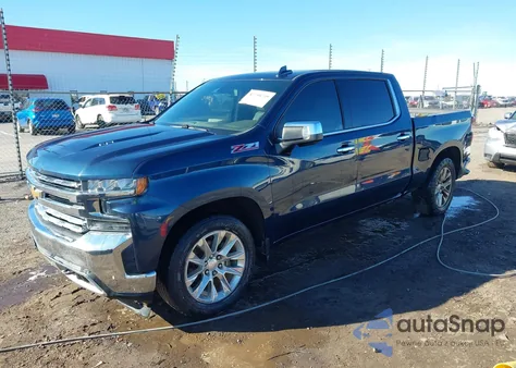 2020 Chevrolet Silverado 1500 4Wd Short Bed Ltz from USA, damaged, VIN 1GCUYGEL6LZ255323